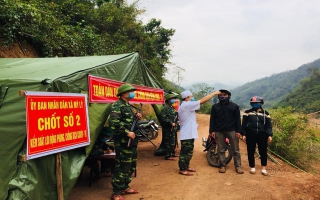 Nghệ An:  Bộ đội biên phòng phát hiện, cách ly 30 người nhập cảnh trái phép